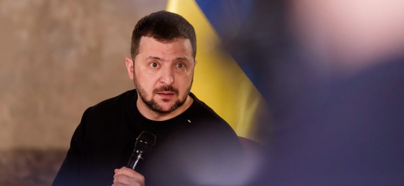 Elárulta Zelenszkij, mennyi pénzt keresett a háború kitörése óta 