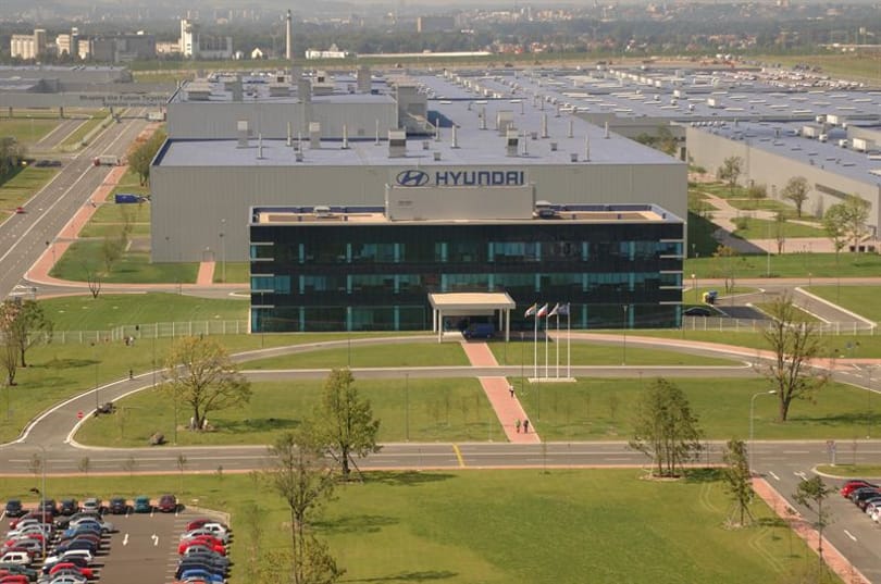 Egymillió autónál tart a Hyundai csehországi gyára