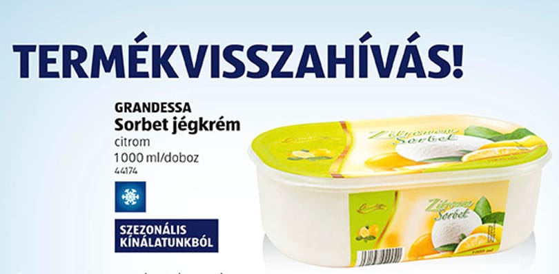 Citromos jégkrémet vett az Aldiban? Jól nézze meg, mielőtt belenyal!