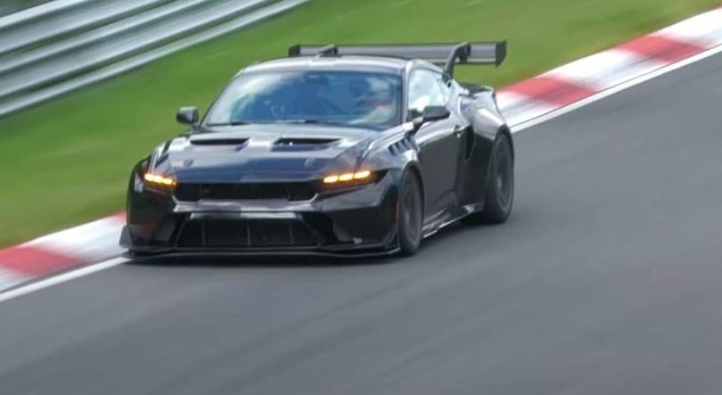 A Nürburgringen bukkant fel először Európában a legmérgesebb gyári Mustang - videó