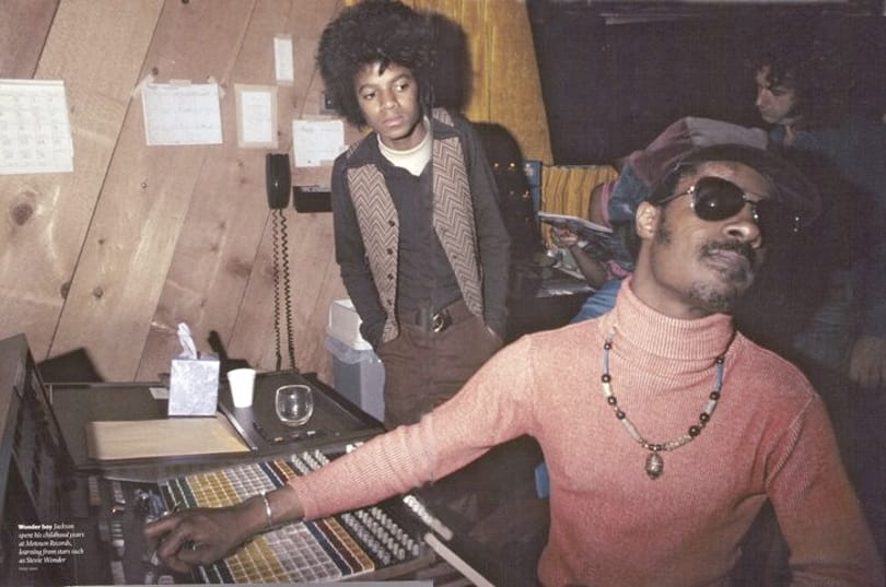 A nap képe: Stevie és Michael a stúdióban