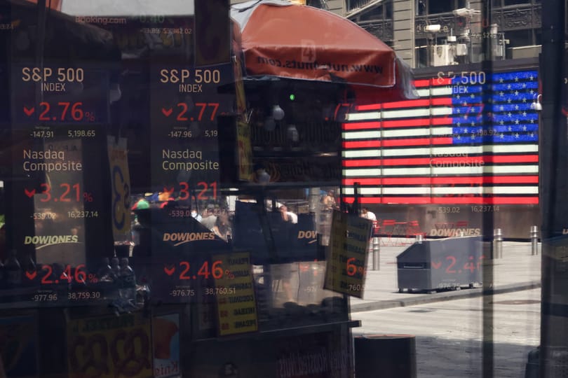 Amerikáig nem ért el a tőzsdei pánik, egyelőre nem zuhannak tovább a részvények