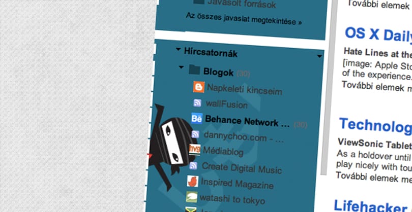Így csalogathatjuk elő a Google Reader titkos nindzsáját