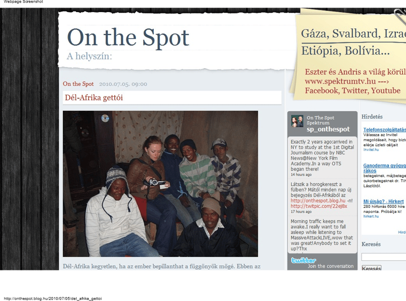 Milyenek a dél-afrikai gettók?