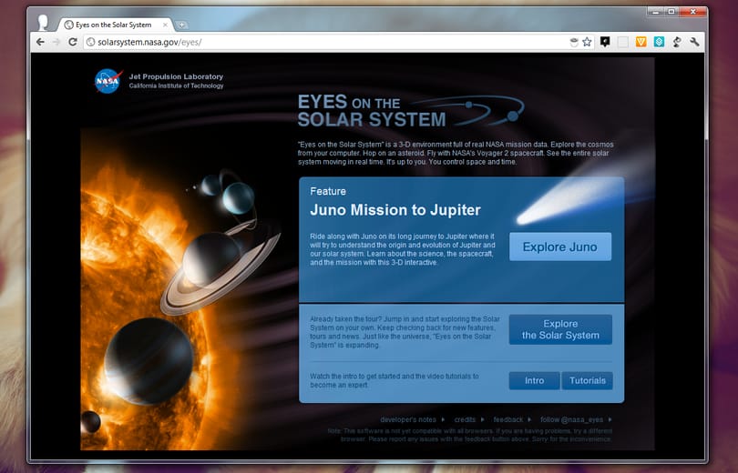 Tegyünk látványos 3D-s űrsétát a NASA online alkalmazásával [videóval]