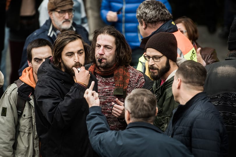 Orbán jogi kérdésnek tartja, hogy október 23-án megvertek ellentüntetőket