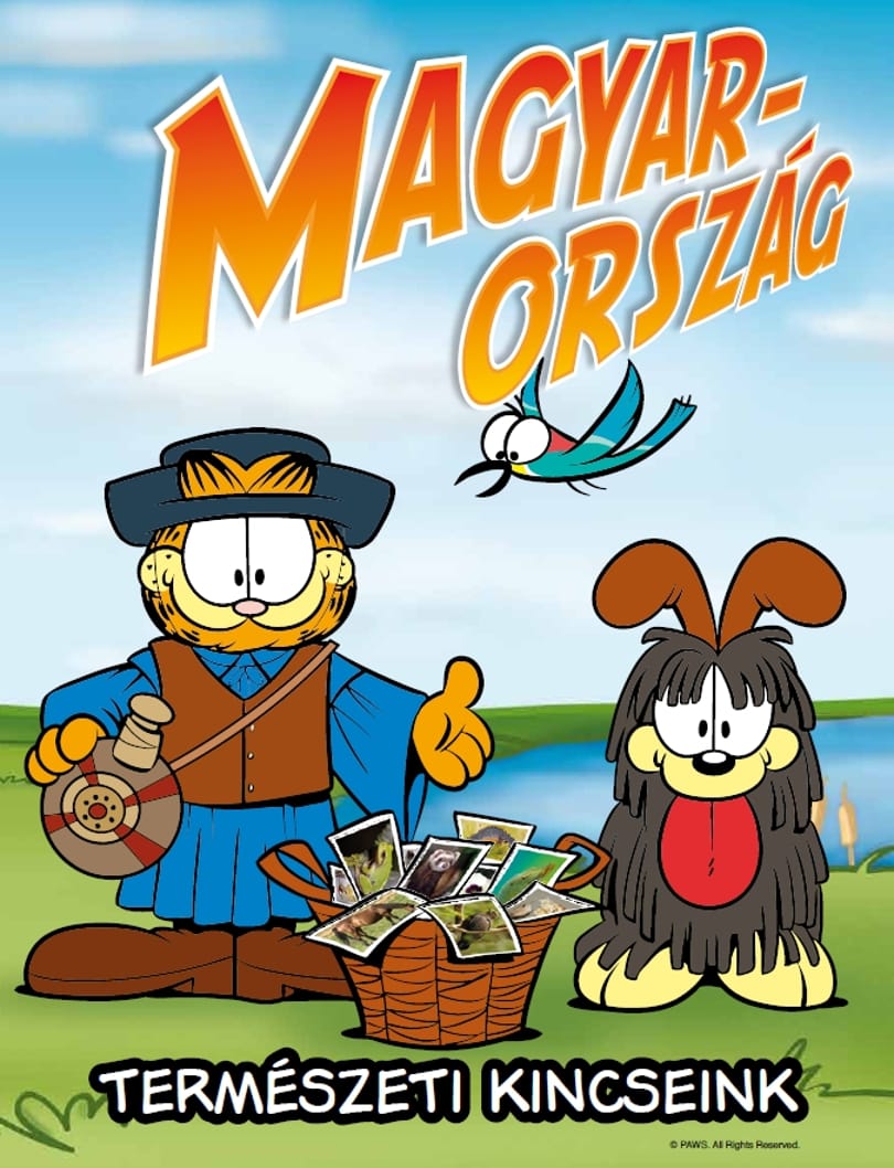 Magyar betyárt csináltak Garfieldből - fotó