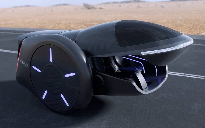 Futurisztikus járművel jelentkezett a hoverboard feltalálója