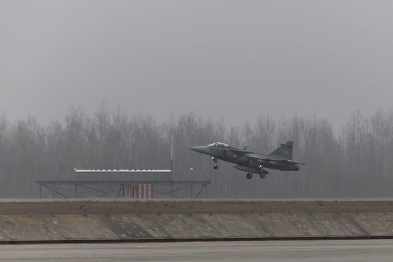 Magyar Gripenek repültek Észtország légterében