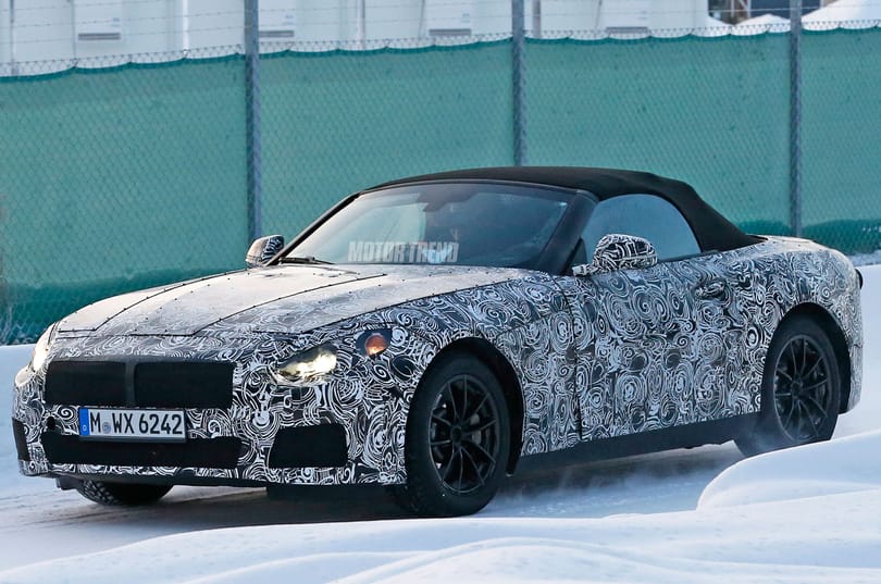Először látni a BMW legújabb autóját, a Z5-öt