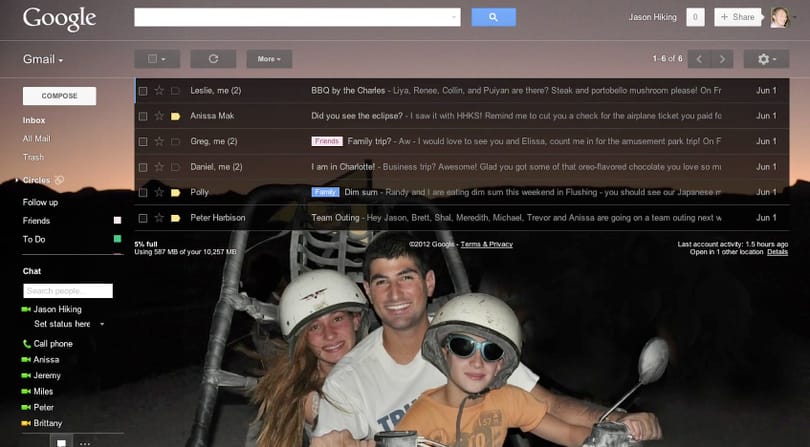 Unalmasak a Gmail témák? Mostantól saját fotót is használhatunk! [videó]