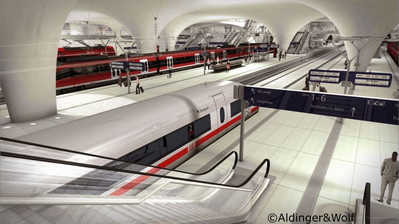 Föld alatti pályaudvart akarnak Stuttgartban
