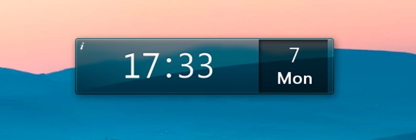 Rendkívül ízléses és praktikus óra a Windows Asztalára, ingyen!