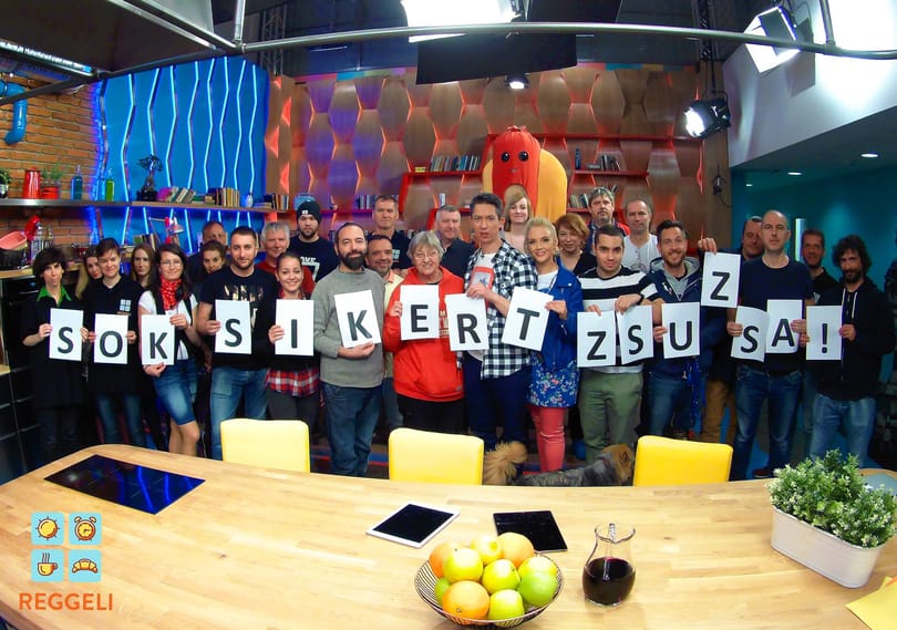 Megható üzenetet küldött az RTL reggeli műsora Demcsák Zsuzsának – fotó