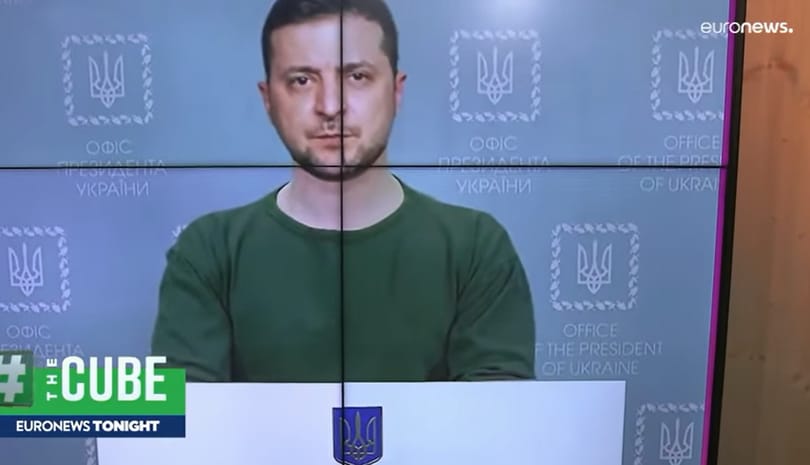 Deepfake-videó terjed az ukrán elnökről, azt próbálják elhitetni vele, hogy Ukrajna megadta magát