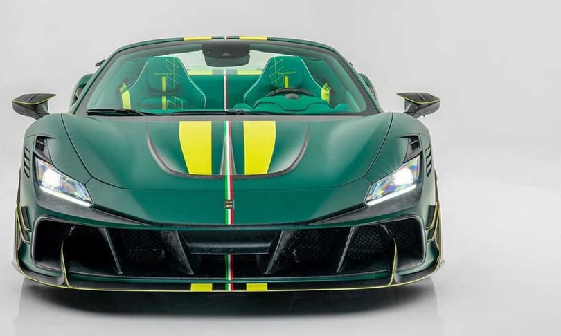 Közel 900 lóerős lett ez a nyitható tetejű új Ferrari