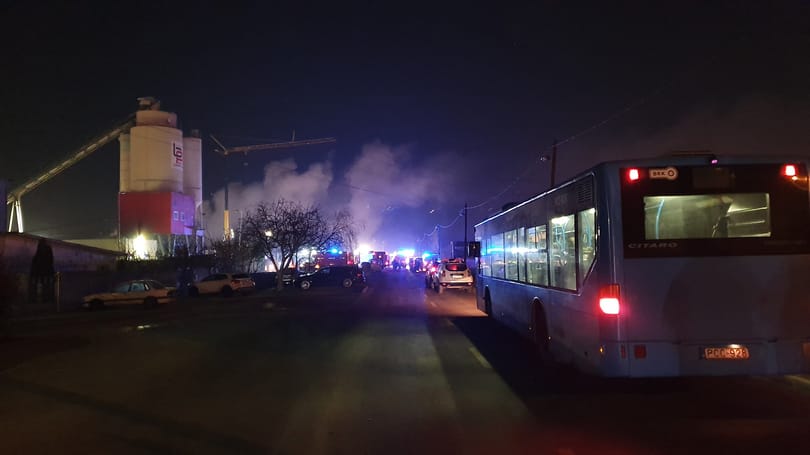 Faházak égtek hatalmas lángokkal Óbudán