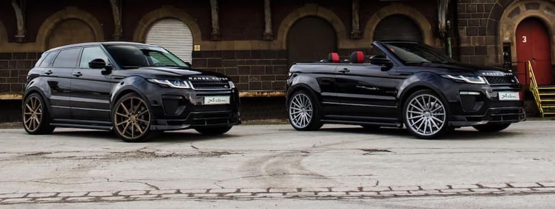 Lehet vitatni egy kabrió SUV értelmét, de ez a tuningolt Range Rover Evoque nagyon kívánatos