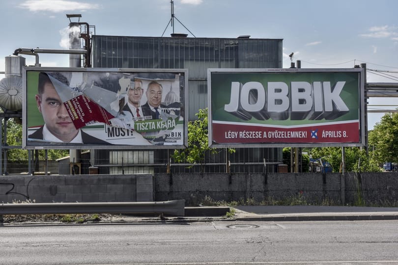A Jobbik lett a kint hagyott választási plakátok rekordere