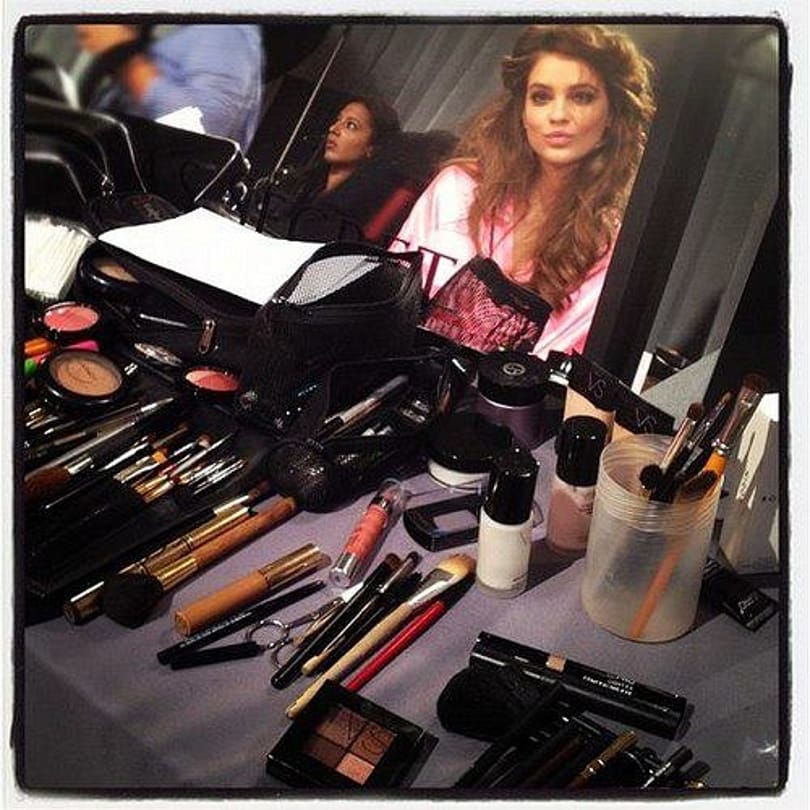 Palvin Barbara a Victoria's Secret bemutatója előtt