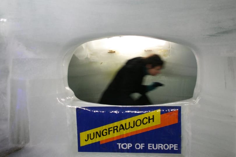 Vonattal Európa tetejére