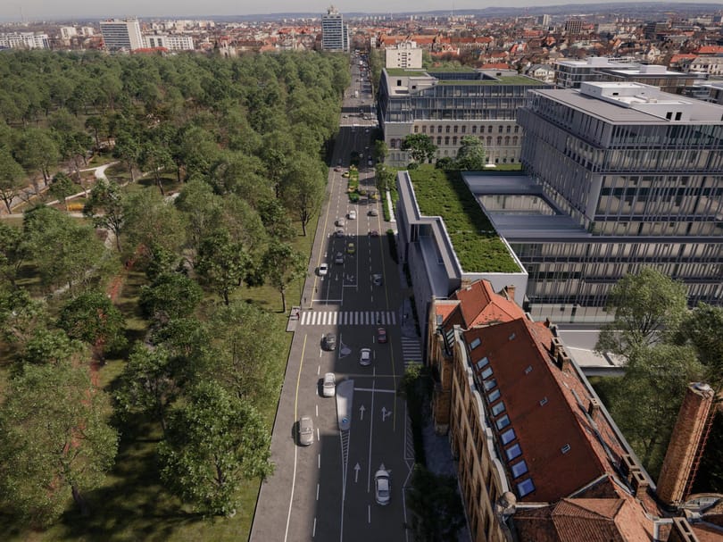 Felszámolják az Ajtósi Dürer sor betontábláit a Városliget melletti megaprojekt kedvéért