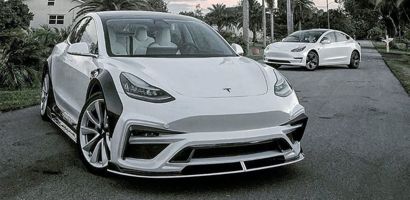 Lamborghini Tesla lett ebből a Model 3-ból
