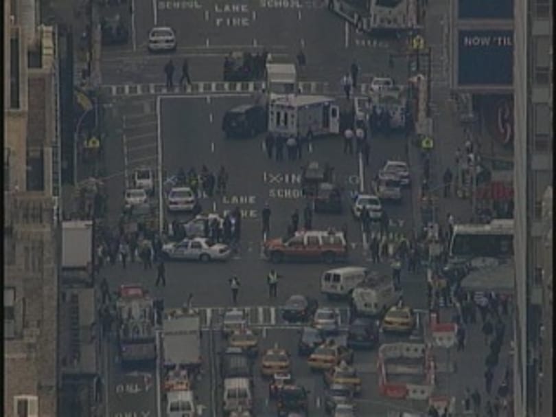 Bombagyanús autó miatt lezárták a Times Square-t