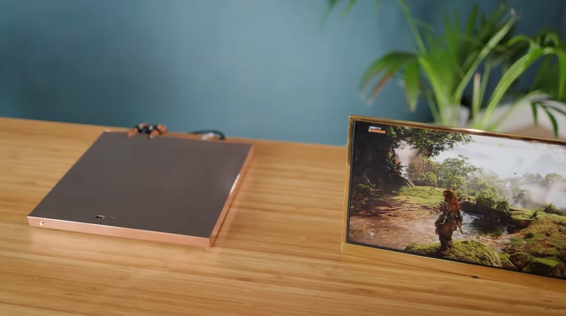 Ha ezt a Sonynál meglátják: egy youtuber megépítette a PlayStation 5-öt, de sokkal vékonyabban