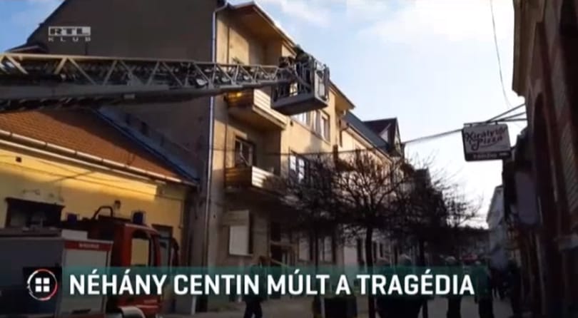 Vállon talált egy idős nőt egy lezuhanó vakolatdarab Miskolcon