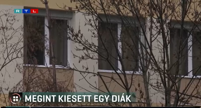 Kizuhant egy tinédzser egy egri iskola ablakából