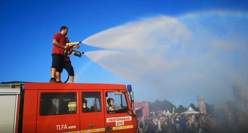 VOLT: Szivárvány alatt buliztak a fesztiválozók a Nagyszínpadnál