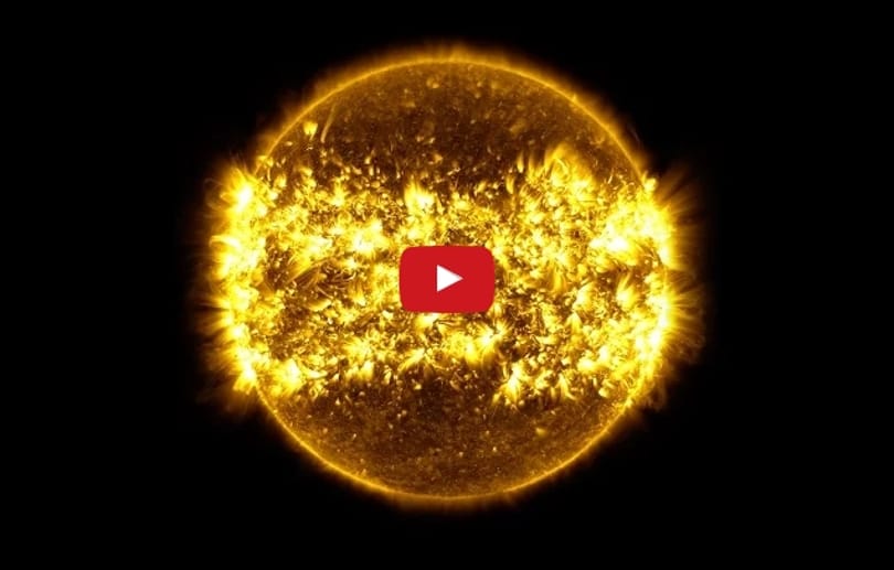 Gyönyörű timelapse-videót készített a NASA a Napról