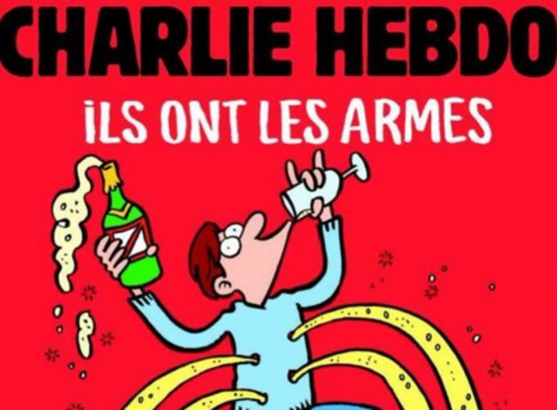 Szétlőtt bulizót rakott címlapjára a Charlie Hebdo