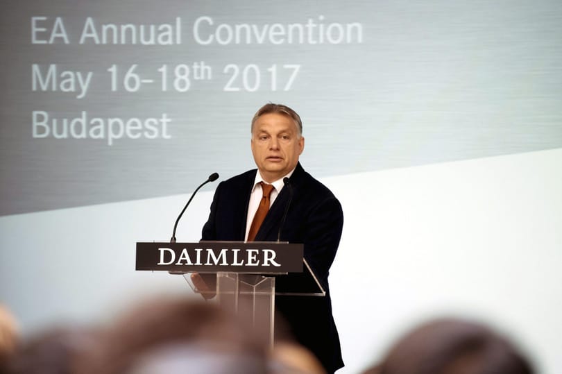 Orbán: Olyan Európára van szükség, mint egy Mercedes