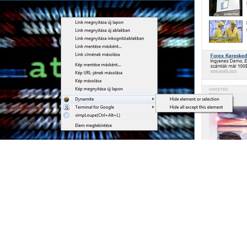 Így takartathatja ki egy weboldal felesleges részleteit