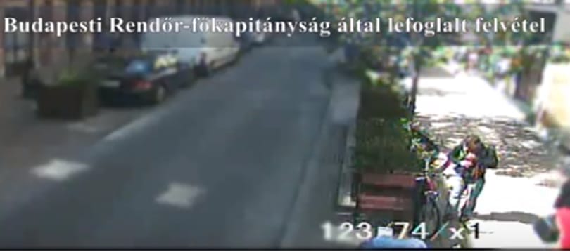 Videó: Így lopnak el fényes nappal egy bringát a Király utcában