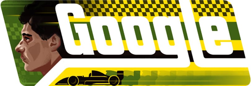 Most lenne 54 éves Ayrton Senna, ő lesz holnap a Google logójában