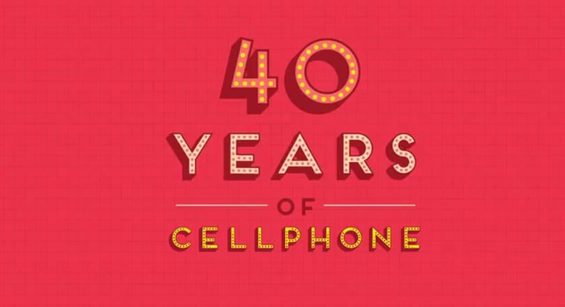 Különleges videó: a mobiltelefonok 40 éve egyetlen percben