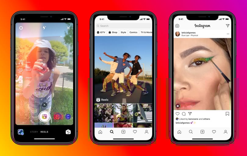 Hirdetésekkel pakolja meg az Instagram a TikTok-klón Reelst