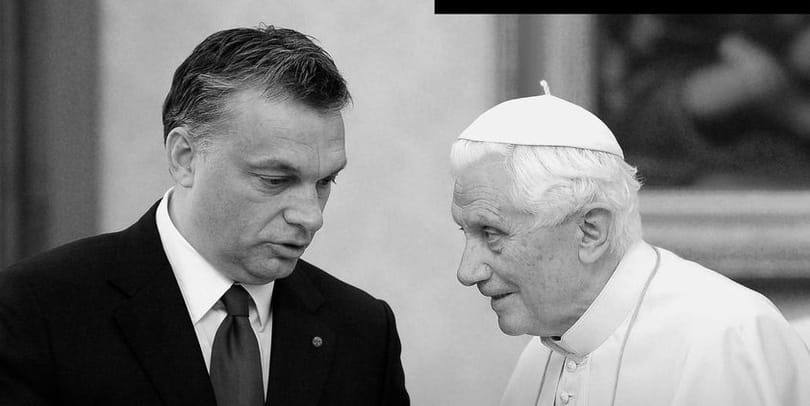 Orbán Viktor is elbúcsúzott Benedek pápától