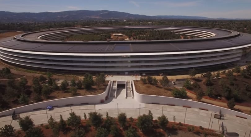 Még mindig van változás: itt a legújabb drónvideó az Apple Parkról