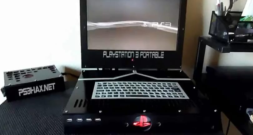 A nap videója – hordozható, vízhűtéses, Playstation 3 laptop