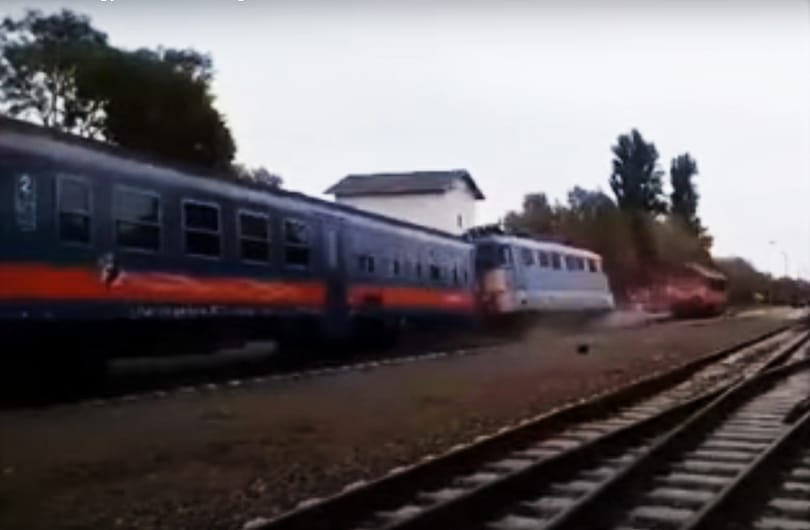 Kisiklott egy vonat Szegednél (videóval)