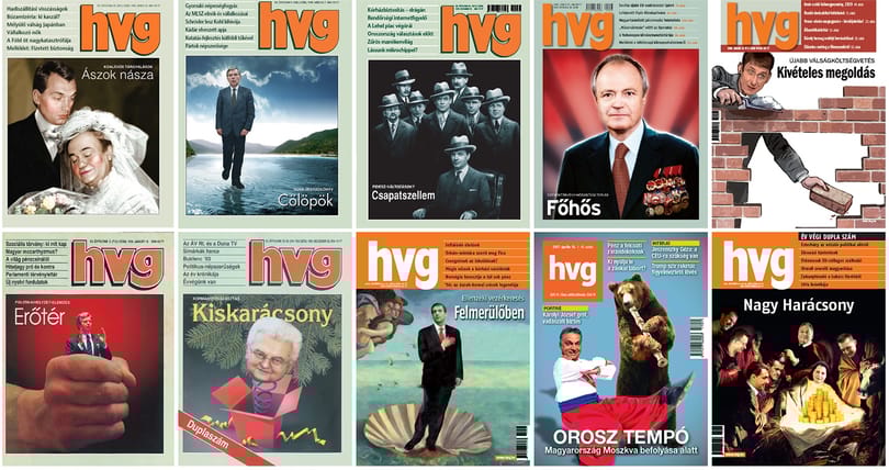 A HVG címlapjain Orbán Viktor legyőzhetetlen