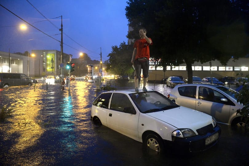 94 liter / m2 – Budapest még nyögi a valaha volt legnagyobb esőt