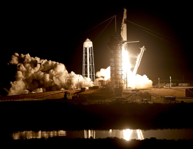 Fellőtték a SpaceX űrkapszuláját