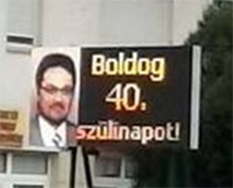 Boldog szülinapot, kedves polgármester!