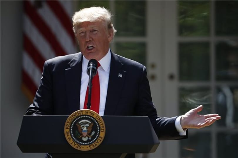 Vége: Trump kivezette az Egyesült Államokat a párizsi klímamegállapodásból