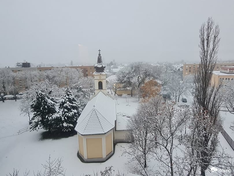 Órákig tartó áramszünet volt a fél budapesti agglomerációban a havazás miatt